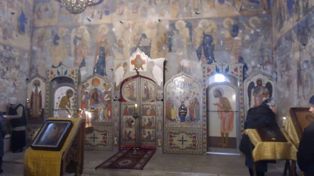 Литургия. Вечерня и чин Прощения 26.02.23 смотреть онлайн