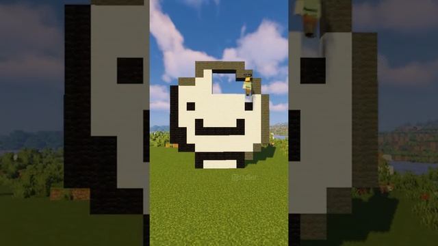 Dream pixel art Minecraft Tiktok video