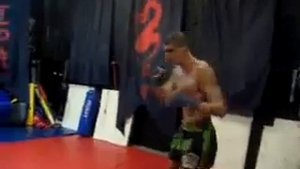 Тай бокс. Показательный поединок. Белый Лотос. "Лао Муэй". Кировоград, Клуб "Украина"