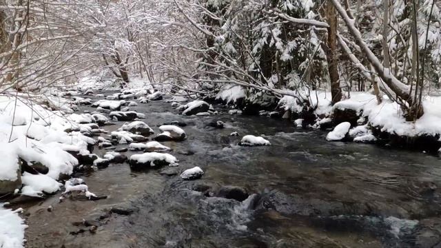Relaxation Music - Winter River смотреть онлайн
