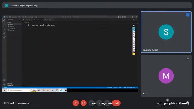 Writing data into files | File Handling in Python | Shantanu Khejkar смотреть онлайн