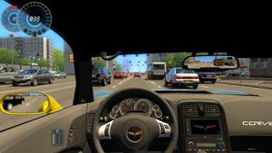 City Car Driving Chevrolet Corvette ZR1 HD