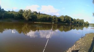 Рыбалка в омске ((р Омка)). Лещ попёр .Выезд на вечер!!!!!