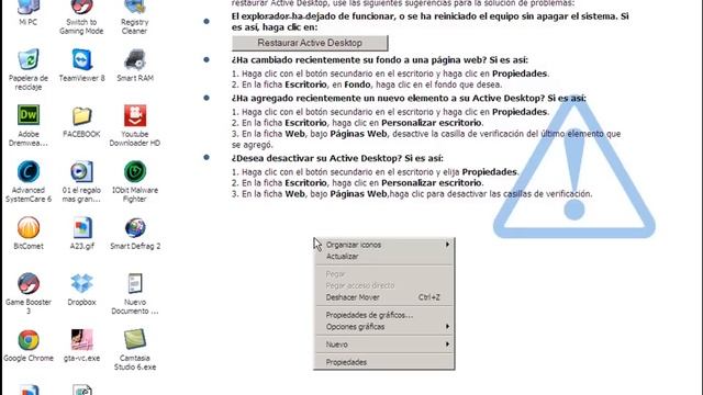 QUITAR ACTIVE DESKTOP SOLUCION смотреть онлайн