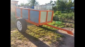 Прицеп для квадроцикла своими руками