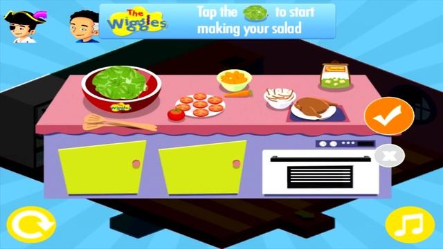 The Wiggles Game Videos - The Wiggles PlayWorld App Kitchen
