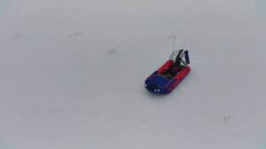 Аэролодка Скорпион на озере