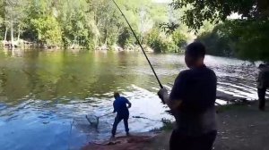 Рыбалка в заливе в яблоневом овраге г. Жигулёвск
