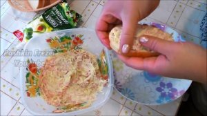 Как приготовить картофельные бутерброды с колбасой,