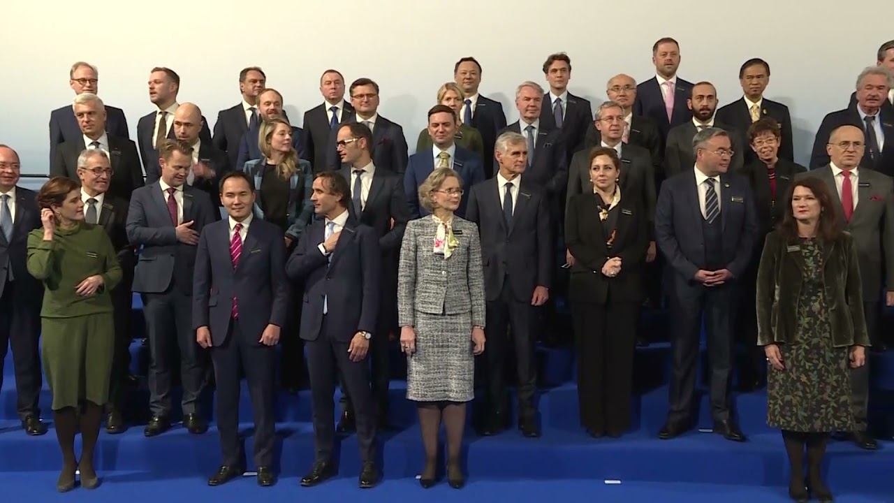 лавров и блинкен. обсе заседание. парламентская ассамблея обсе в вене 2023. европа политика. совета министров иностранных дел обсе.