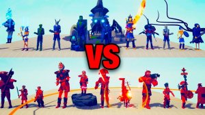 ANCIENT TEAM vs SPOOKY TEAM | TABS - Totally Accurate Battle Simulator