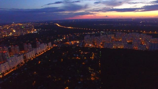 Закат после ливня в Трехгорке