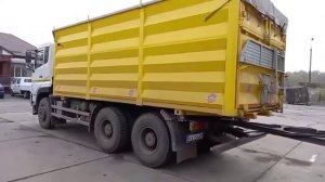 Обзор самосвала зерновоза Донгфенг (Dongfeng) Часть 1