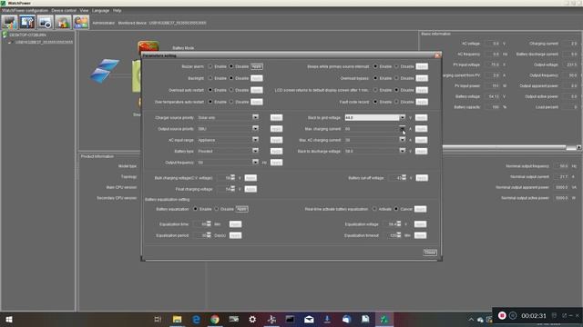 FLIN ENERGY/CELLCRONIC SOLAR HYBRID INVERTER OR WATCH POWER INVERTER SOFTWARE PC CONNECTION смотреть онлайн