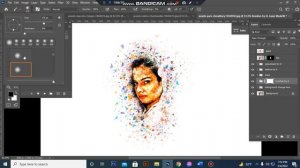 Splatter Dispersion Photoshop Action