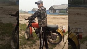 как работает мотоцикл МИНСК! без глушителя!