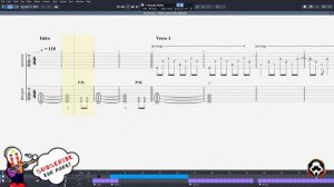 Evanescence - Lithium | GUITAR ONLY + TABS on screen | HOW TO PLAY