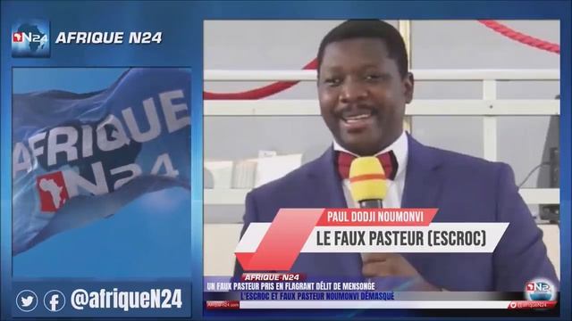 TOGO - LE FAUX PASTEUR NOUMONVI DÉMASQUÉ, EN FLAGRANT DÉLIT DE MENSONGE смотреть онлайн