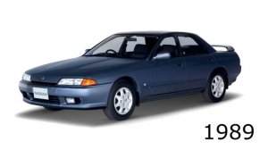 Эволюция Nissan Skyline (1957-2017)