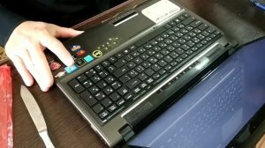 MSI-GE620DX замена клавиатуры ноутбука.