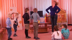 Театральный кружок в садике.