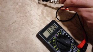 проверка нового тэна мультиметром