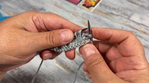 Узоры спицами. Рельефный узор «Гармошка». Knitting patterns. Relief pattern "Accordion".