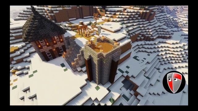 Minecraft - 8 - The First Wall and Tower смотреть онлайн