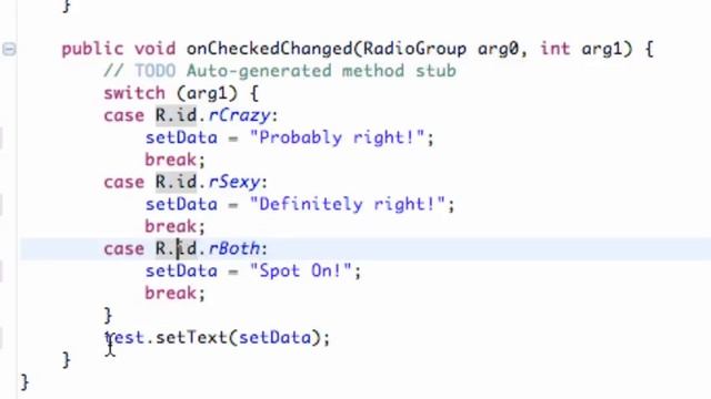 Android Developing Applications Tutorial 49 StartActivityForResult setup смотреть онлайн