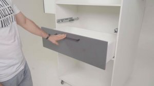 Монтаж направляющих нижнего крепления MULLER