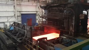 Стан  5000 на Выксунком металлургическом заводе Нижегородской области