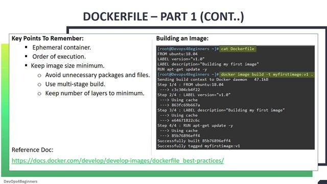 14. Dockerfile Part 1 смотреть онлайн