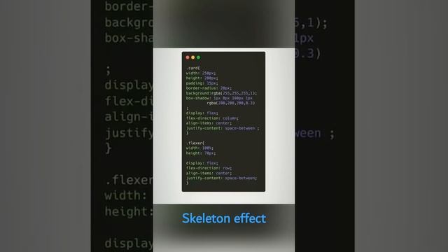 Skeleton loading effect before website not load.#html #javascript #react #css #programming #loading