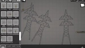 Летит вертолет в игре Melon Playgroung