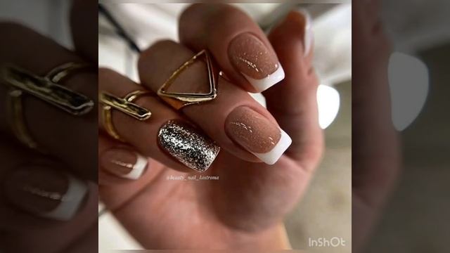 Тренд френч 2021! Осенний френч 2021! Тренд маникюра смотреть онлайн