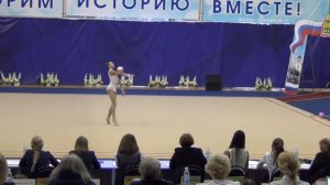 Луговская Виктория мяч
