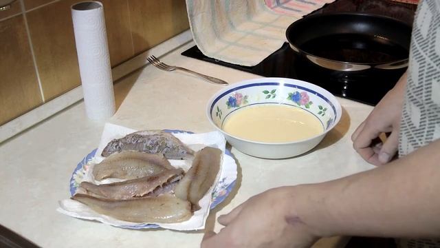 Окунь жареный в кляре. Пальчики оближешь. смотреть онлайн