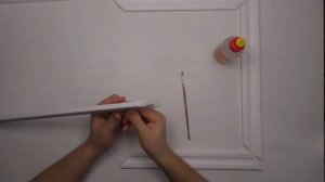 Как сделать рамку для картины из потолочного плинтуса  (багет)