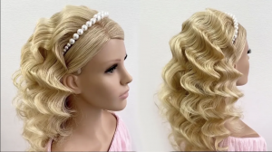 Как сделать гламурную голливудскую волну?