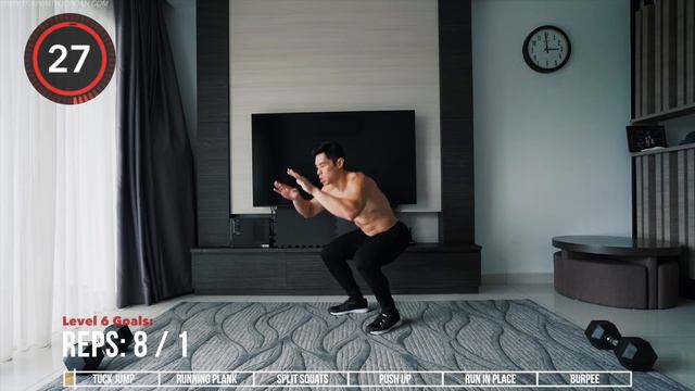 Killer Bodyweight Workout Vol.2 (Level 6) смотреть онлайн