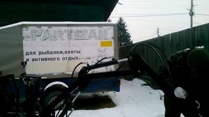 Самодельный   Мини погрузчик + экскаватор