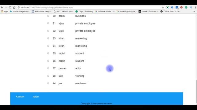 Gridview Checkbox Delete The Record With Confirm Message box Javascript