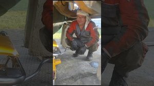 Демонтаж АКПП на экскаваторе погрузчике Volvo bl71b (часть 1)