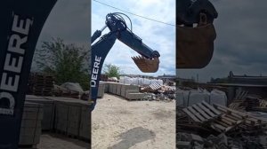 Экскаватор погрузчик John Deere 325K экспресс-обзор от Сергея Апёнова
