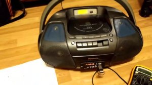 Внедряем USB в магнитолу Panasonic RX-D29