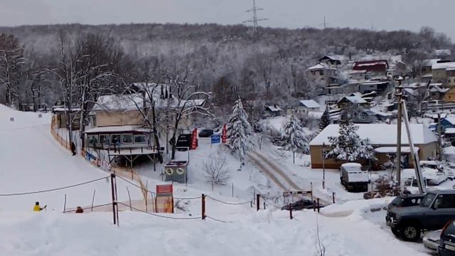 Мы в роднике\вкусная вода и зимняя красота! смотреть онлайн