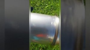 Гильза для соединения стальной трубы с кирпичным дымоходом. Двойные стенки. AISI 321толщиной 1мм.