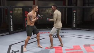 гайд UFC 4 как бить джеб и прямой удар, UFC 4 обучение