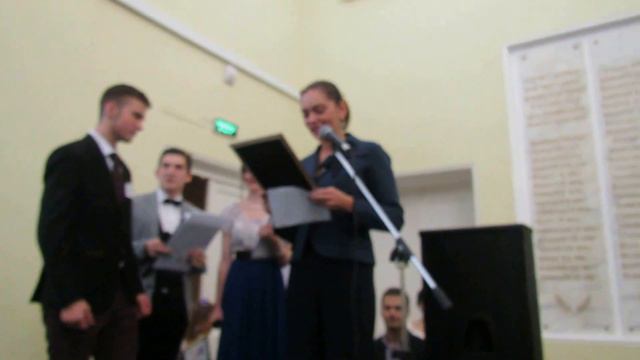 20-летие РПУ - Награждение Екатерины Громовой.