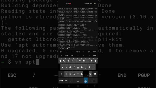 android in using termux python смотреть онлайн